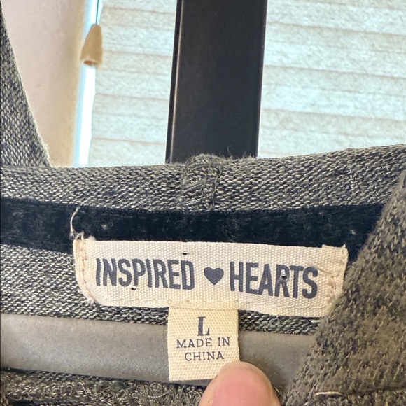 Women’s Gray Hoodie Dress Size L - Picture 2 of 3